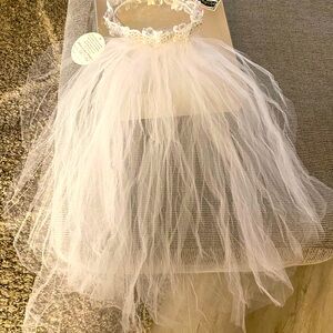 Vintage Beverly Clark Collection short veil NIOB